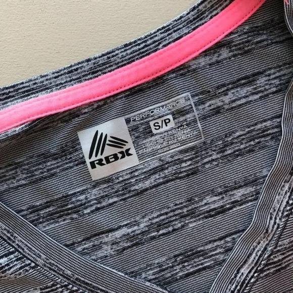 RBX Active Long Sleeve Top Gray S - Picture 4 of 4